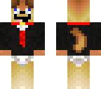 dog in tux