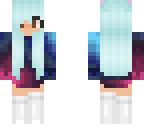 galaxy girl with buns