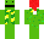 green_person christmas skin