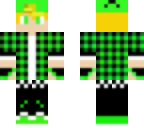 green plaid