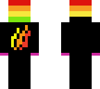 rainbow fire logo