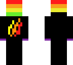 rainbow fire logo