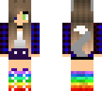 rainbow wolf