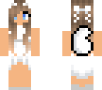 winter dress fox girl edit