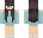 wolf girl with brown hair