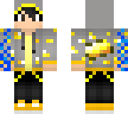 blue flame hand gold boi