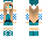 blue mrs santa