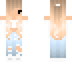 cute chibi girl for minecraft fashion show