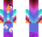 cute colourful girl