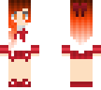 cute red school girl