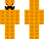 derpy mustache waffle
