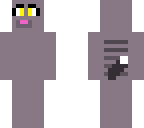 grey striped cat girl
