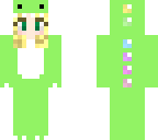 me in dino onesie