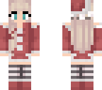 nicely dressed christmas girl