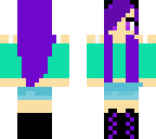 purple cat girl