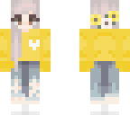 yellow tumblr girl