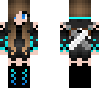 blue assassin girl