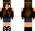brown hair dj flowerband