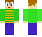 kid with striped shirt