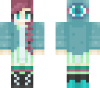 alien hoodie girl
