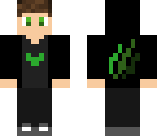 black and green