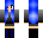 blue hair