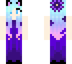 cat girl in purple