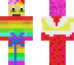 rainbow girl