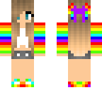 rainbow girl