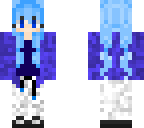 blue girl