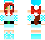 blue santa lizzy
