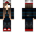 cool herobrine girl