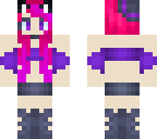 karmaylee purple ombre and swimsuit