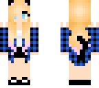 my version of blue cute girl