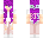 purple hair bts fan