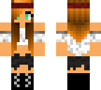 simple pirate girl