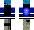 myself as a blue enderman