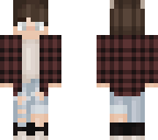 plaid deer boy