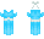 blue dress base