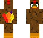 cute backwards turkey