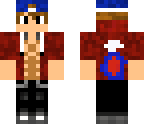 guy with blue ears and tail