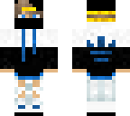masked golden blue
