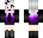 purple goth girl