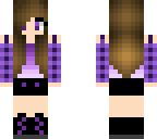 purple outfit