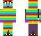 rainbow bunny onzie