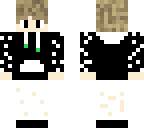 black white