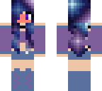blushing galaxy girl