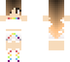 brown hair rainbow