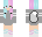 cotton candy wolf