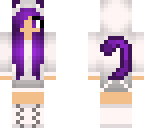 edited purple cat